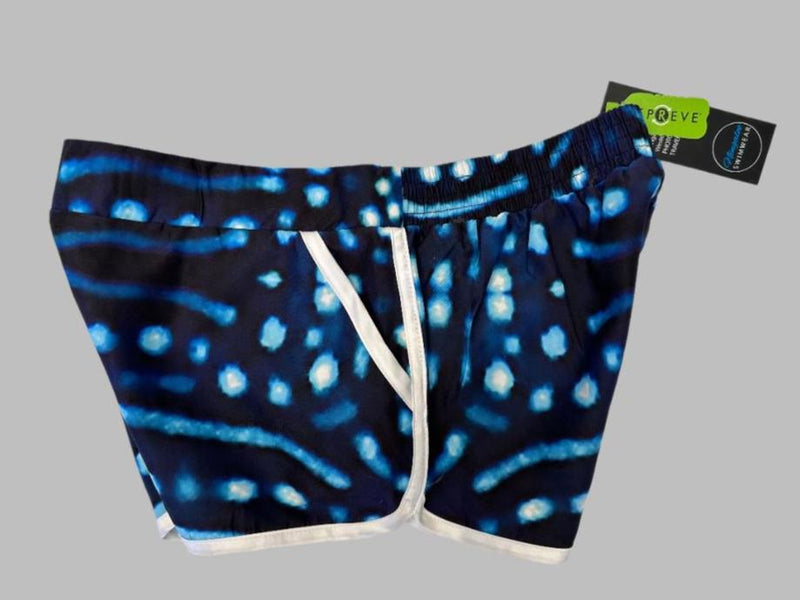 NEW - Ladies  - Whale Shark - 3 pocket - Beach Shorts