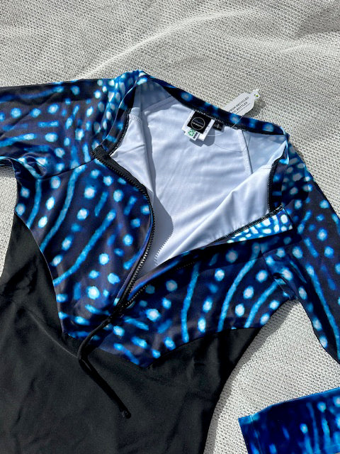 Whaleshark Orca Front Zip Suit Repreve® Fabric